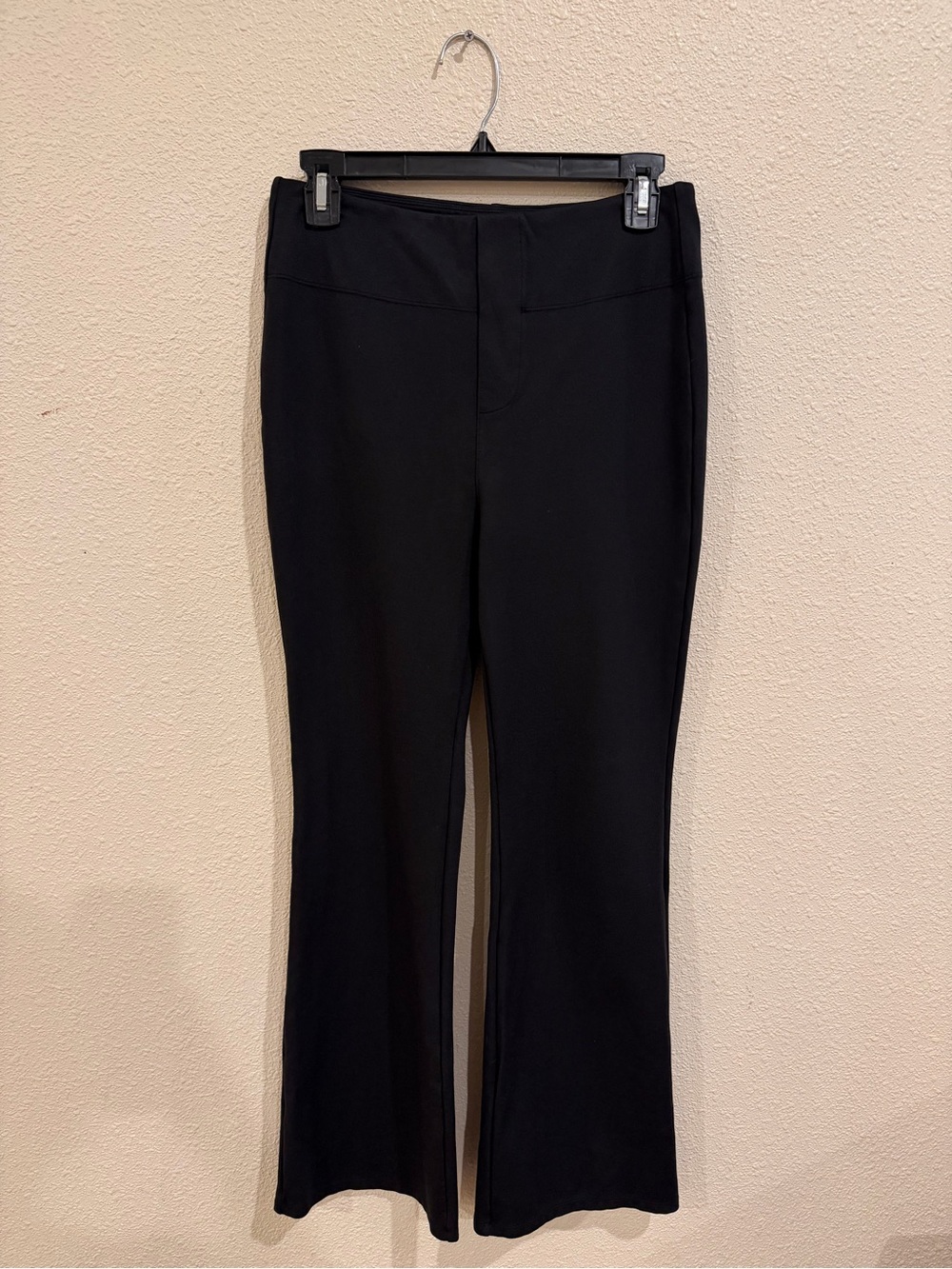 HALARA Flex High Waist Women’s Work Pants with Slight Flare - Black